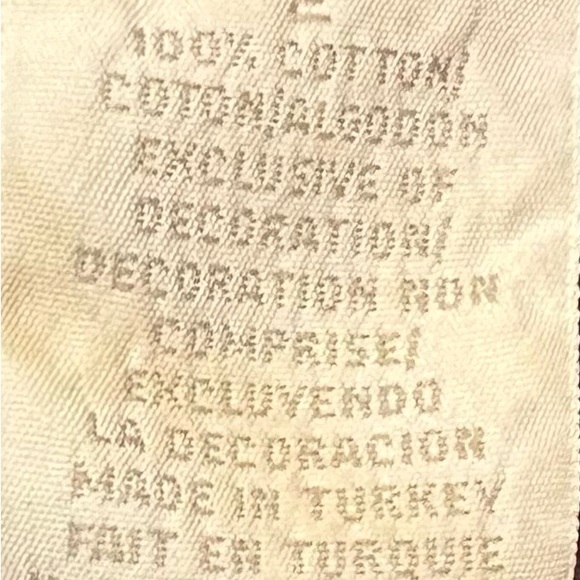 Vintage Elizabeth Liz&Co Quarter Zip Red Blue Striped 100% Cotton Pullover - M - Picture 7 of 8